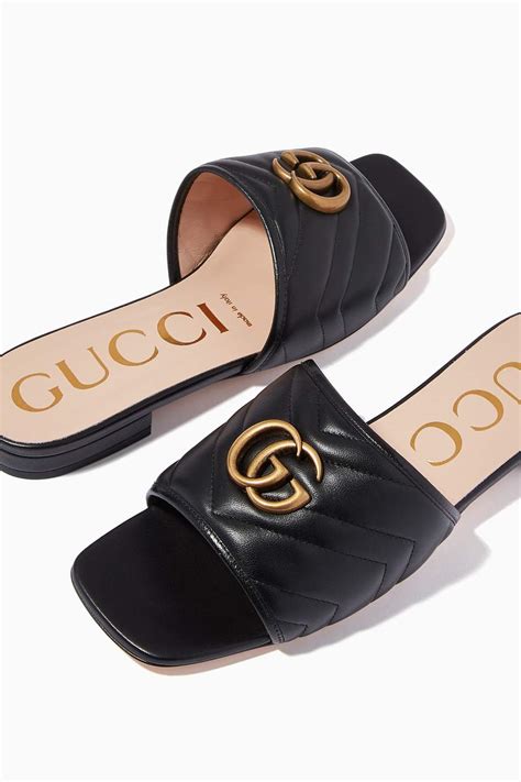 gucci julie slide|Gucci slides with fur women.